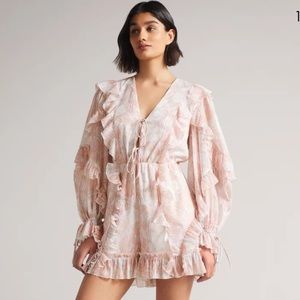 Ted Baker
Irvete Printed Ruffled Romper